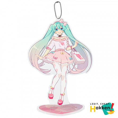 miku ribbon heart figure