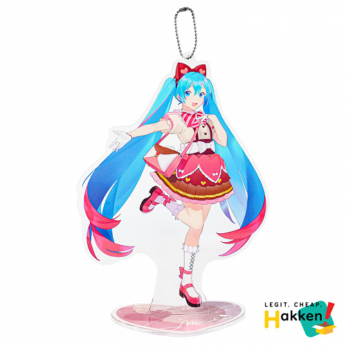 miku ribbon heart figure