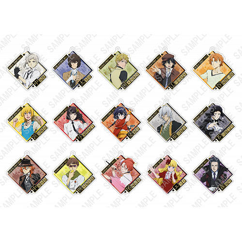 [Preorder] Bungo Stray Dogs Acrylic Strap New Visual Ver. - 1 Box