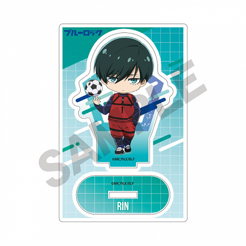 Blue Lock Name Tag Style Acrylic Charm Rin Itoshi (Anime Toy) - HobbySearch  Anime Goods Store