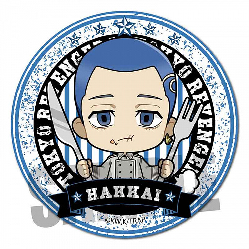 AmiAmi [Character & Hobby Shop]  TV Anime Tokyo Revengers New  Illustration Hakkai Shiba Tin Badge(Pre-order)