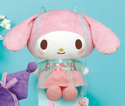 My Melody And Kuromi Spring Themed Plushies (2 Types) - My Melody